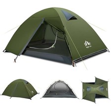 Night Cat Outdoors 2-Person Tent   Lightweight 3-Season Camping Backpacking