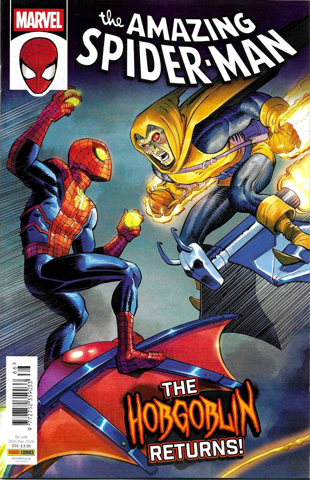 AMAZING SPIDER-MAN #66 (VOL 1) MARVEL PANINI COMICS UK 26th MAR 2026 NM