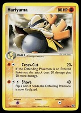 Hariyama 31/106 Uncommon Emerald Pokemon Heavily Played on eBay