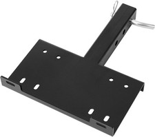 Powerful Winch Mount For Trucks - 15000 Lbs Capacity Dual-mount Hole Design