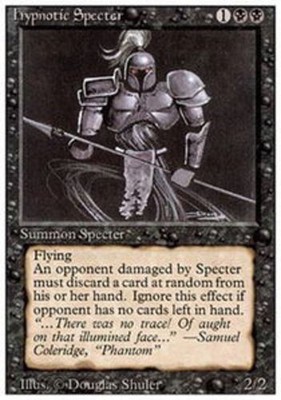 1 x Hypnotic Specter - Revised Edition - Light Play - MTG