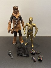 Star Wars Black Series Chewbacca & C-3PO 6  Loose Complete Amazon Exclusive