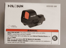 Holosun HE510C-GR Green Reticle Open Reflex Sight 2MOA 65MOA Circle U.S. Stock
