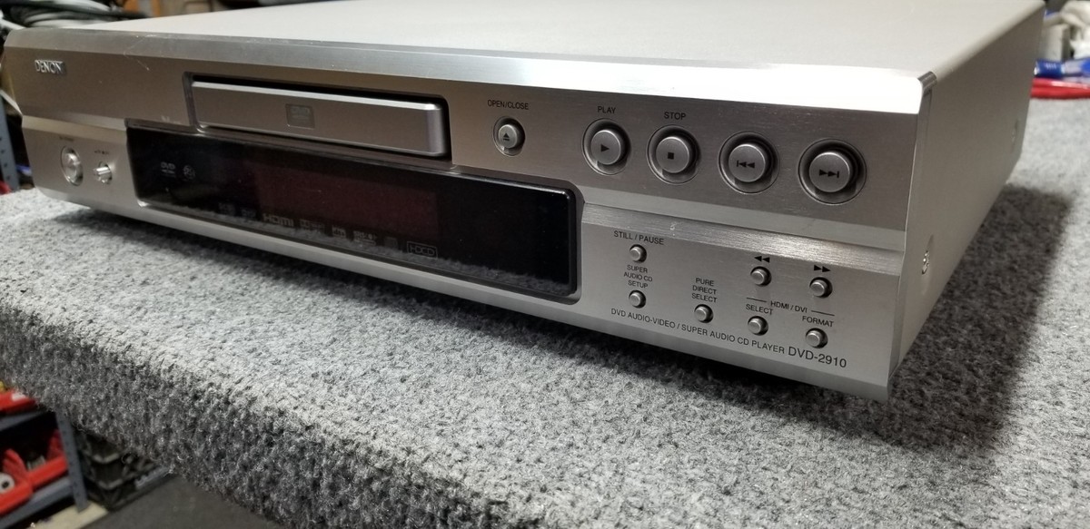 Denon DVD-2910 DVD AUDIO VIDEO/DVD/CD/SACD player. For PARTS or