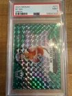 2024 Panini Mosaic Bo Nix NFL Debut Green Rookie Denver Broncos PSA 9