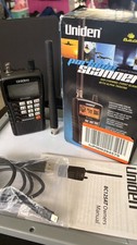 Uniden Bearcat BC125AT Handheld Scanner Black VHF/UHF 500 Channels Close Call