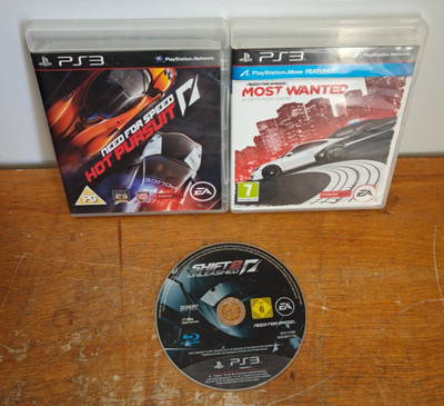 Need For Speed Spielepaket Most Wanted, Shift 2, Hot Pursuit - PlayStation 3 PS3