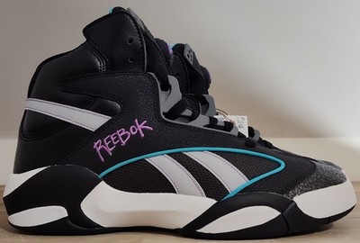 Reebok Pump - 11.5 Men's Black White Grey Retro Blacktop Battleground Shaq Attaq