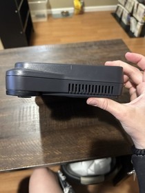 Black Nintendo 64 N64 System W/Hookups & 1 Green Controller Tested/Works