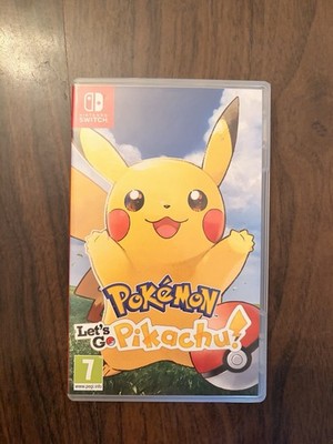 Pokemon Let's Go Pikachu (Nintendo Switch, 2018) Free FAST SHIP - Tested Working