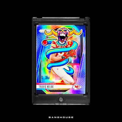 1/1 TRAVIS KELCE   SILVER PRIZM SSP   NEW PENINI: ONE OF ONE ART