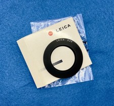 Leica Leitz E39 Adapter Black Genuine Universal Polarizing Filter M with box