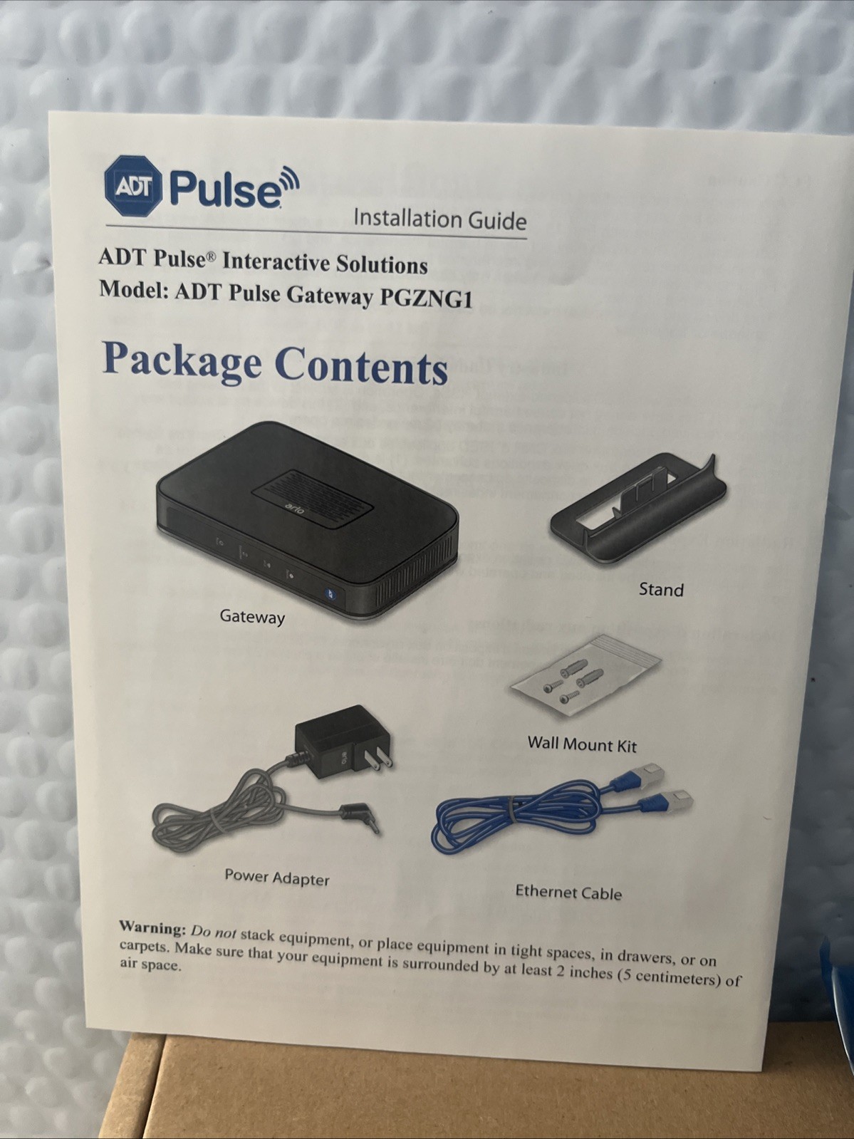 Netgear PGZNG1-1ADNAS ADT Pulse Interactive Home Security Gateway - Thumbnail 3