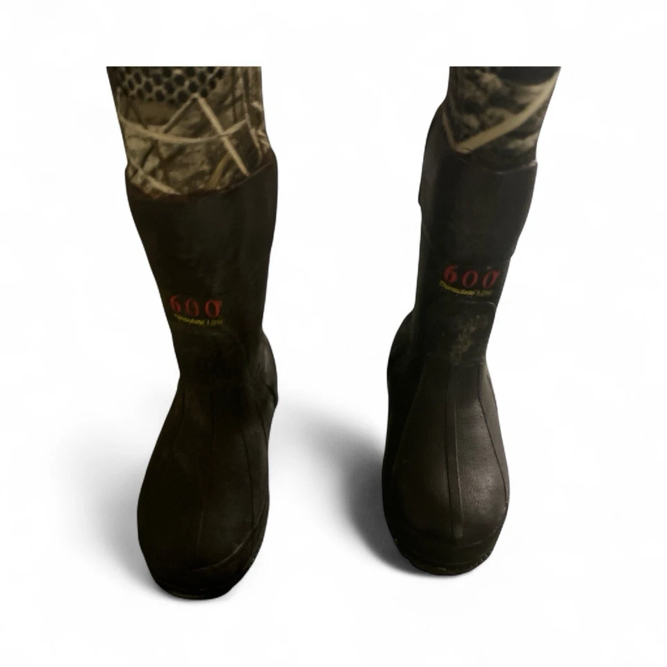 Mono de pesca de caza con botas incorporadas para jóvenes talla 4 Foto 3 de 4