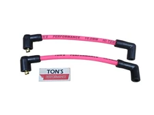 10mm Ton's Performance Harley Davidson FXR 82-00 Ignition Spark Plug Wire Pink