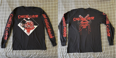 fan made Cannibal Corpse  Hammer Smashed Face  Long Sleeve