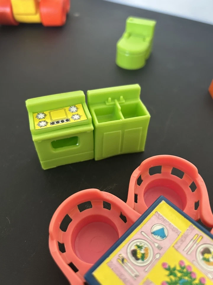 Lote Clon TV Hong Kong Caja Azul Vintage Parque Infantil Cocina Comedor Foto 3 de 4