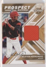 2018 Elite Extra Edition Prospect Materials Gold 84/99 Brayan Hernandez 08jk