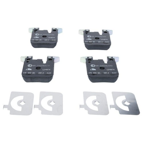 1X Ceramic Bremsbelagsatz, Scheibenbremse ATE 13.0470-4874.2 Passend FüR BMW-image