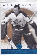 2012/13 ARTIFACTS..JOHNNY BOWER..BLUE SAPPHIRE../85..CARD # 111..MAPLE LEAFS
