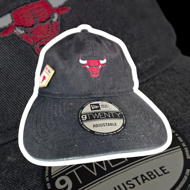 Chicago Bulls NBA New Era 9Twenty Adjustable Strap Cap Hat Jordan SAMPLE RARE
