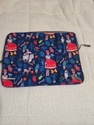 Tomtoc Tablet Sleeve 12'' Case Frida KahloPrint iPad Mini Kindle Padded