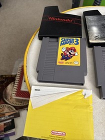NES Nintendo Ent System Super Mario Brothers 3 Top Secret Golgo 13 And Tetris