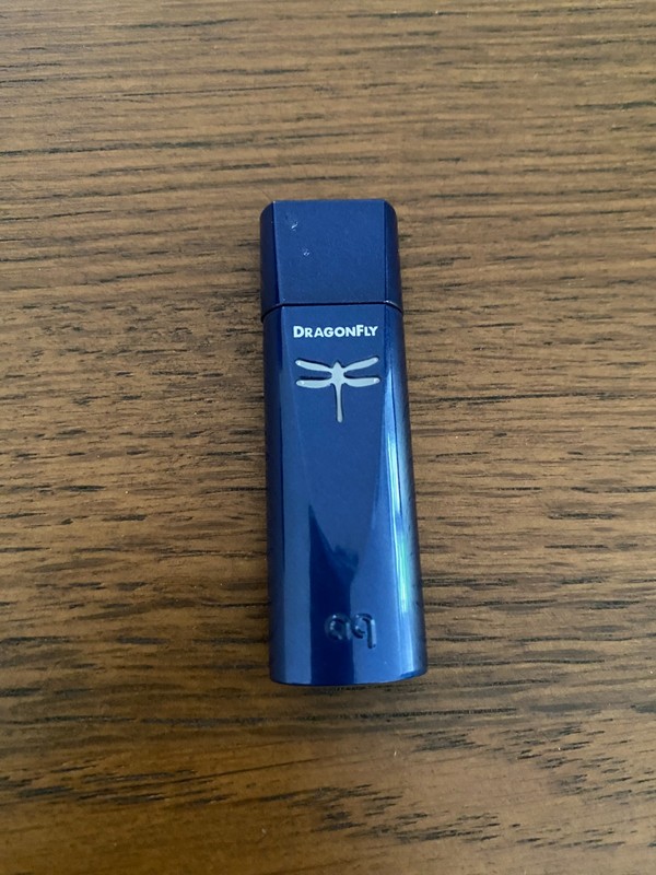 AudioQuest Dragonfly DAC USB Digital Audio Converter - Cobalt