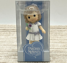 Precious Moments June Birthstone Flower Birthday Girl Small Figurine In Box