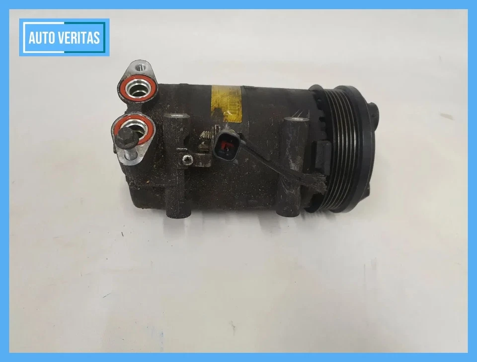 Ford Focus 2 Built 06 1.6 80KW TDCI climate compressor air conditioning 3M5H19D6 - Image 2 of 4