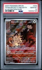 Team Rocket's Meowth 203/182 Sv10: Destined Rivals Holo PSA 10