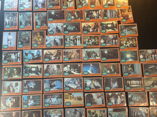 1977 Star Wars Cards Series 5 ORANGE border Lot (70) cards with duplicates nice