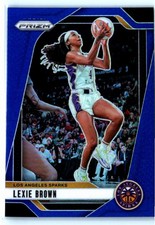 2024 Panini Prizm WNBA #110 Lexie Brown Blue Prizms #/199