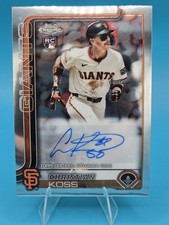 2025 Topps Chrome Update CHRISTIAN KOSS RC auto AC-CK