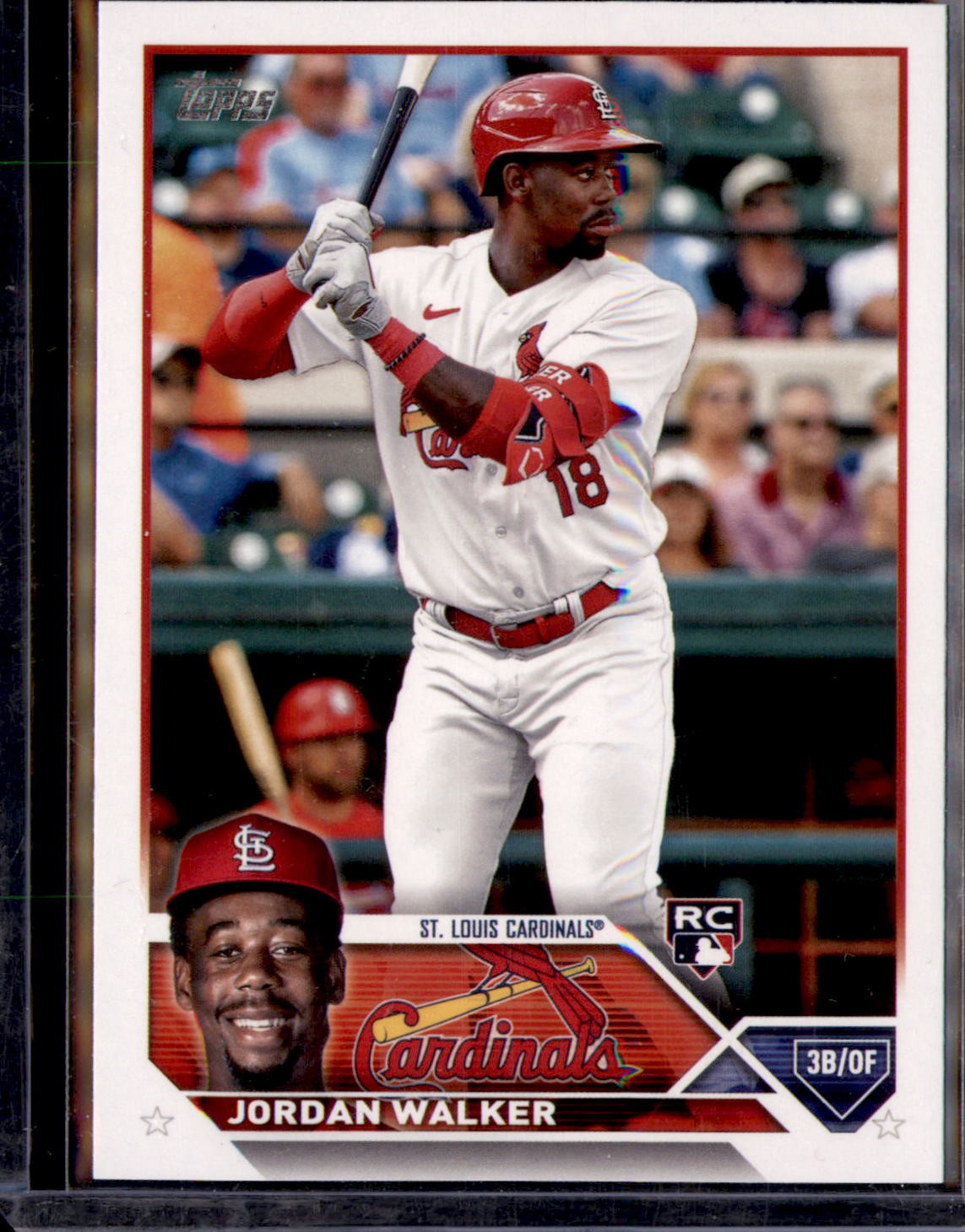 2023 Topps #344 Jordan Walker - FAST USA SHIPPING