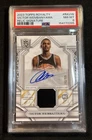 VICTOR WEMBANYAMA 2023-24 TOPPS ROYALTY PATCH RPA PLAYER WORN RC AUTO /99