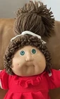 New ListingCabbage Patch Jesmar Spain Single Pony Jesmar Red Dress Green Eyes Freckles HM2