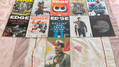 Edge Magazine Subscriber Bundle 2015 Star Wars Nintendo PlayStation Xbox Sony