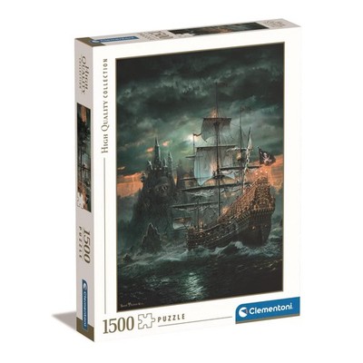 31682.3 -31682 Collection-The Pirate Ship-1500 Pieces, Multi-Colour