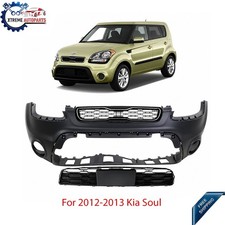 Front Bumper Cover Grille Assembly Kit For 2012-2013 Kia Soul