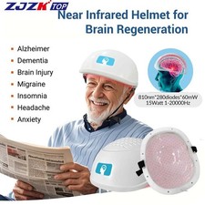 810nm Helmet for Brain Infarction Treatment LED Infrared Light Therapy Home Use