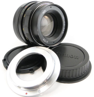 SERVICED HELIOS 44m Lens Canon EOS EF Mount 1300D 760D 800D 77D 70D 80D 7D