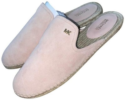 michael kors hastings suede espadrille slide