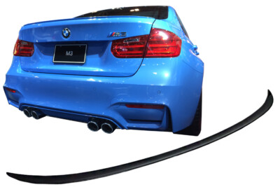 Heckspoiler passend für BMW 3er F80, aus ABS Slim passend ab 2014 fertig lackier