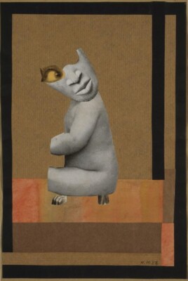 Ethnographic Collage Hannah Höch 1929 German Dada Surrealist Avant-Garde Art