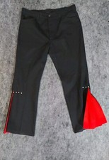 Vtg Levis Pants Men 38x30 Black Sta Prest Western Custom Rodeo Bolero Rockabilly