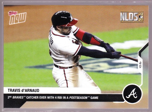 2020 Topps Now 370 Travis d'Arnaud