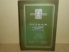 Vintage PUTNAM TOOLS Detroit MI 1944 Hardcover Catalog No 44 Technical Data Book