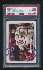 LOS ANGELES ANGELS 2021 TOPPS ELBOWS ONLY PSA 10 GEM MINT
