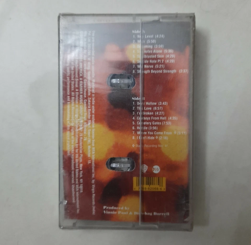 Pantera Official Live: 101 Proof Cassette India Sealed MEGA RARE Promo - Image 2 of 2